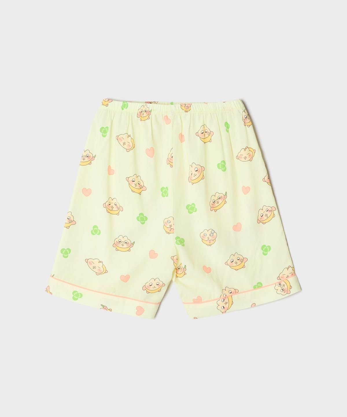 스파오(SPAO) [찌그러진 누룽쥐] 반팔 파자마(Yellow)_SPPPG37U19