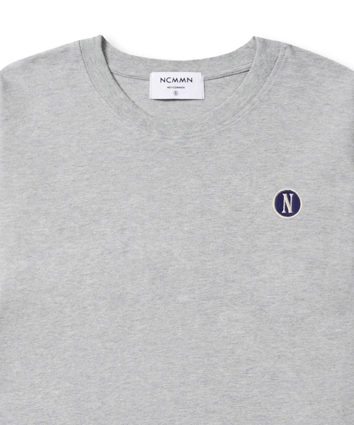 노이커먼(NOYCOMMON) N PATCH LOGO TEE GY