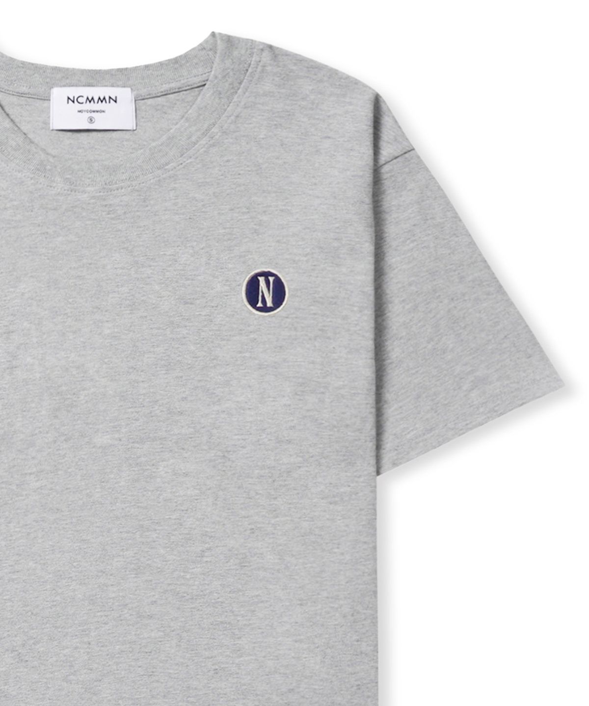 노이커먼(NOYCOMMON) N PATCH LOGO TEE GY
