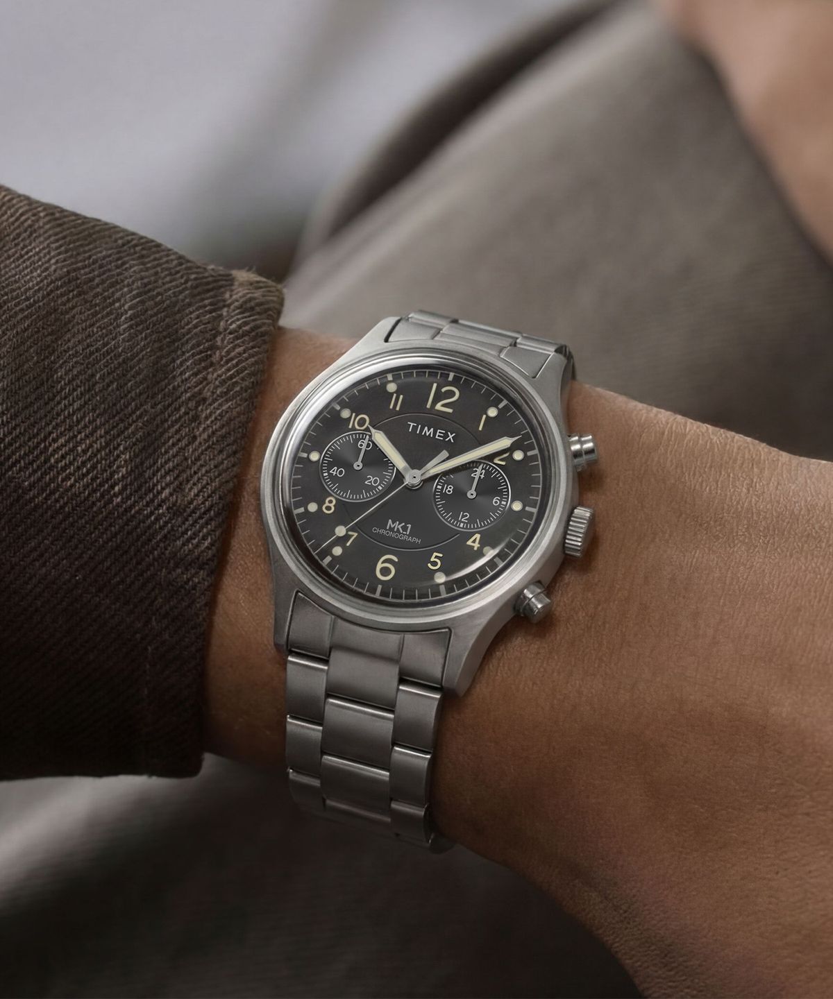 타이맥스(TIMEX) MK1 크로노그래프 클래식 필드워치 40mm