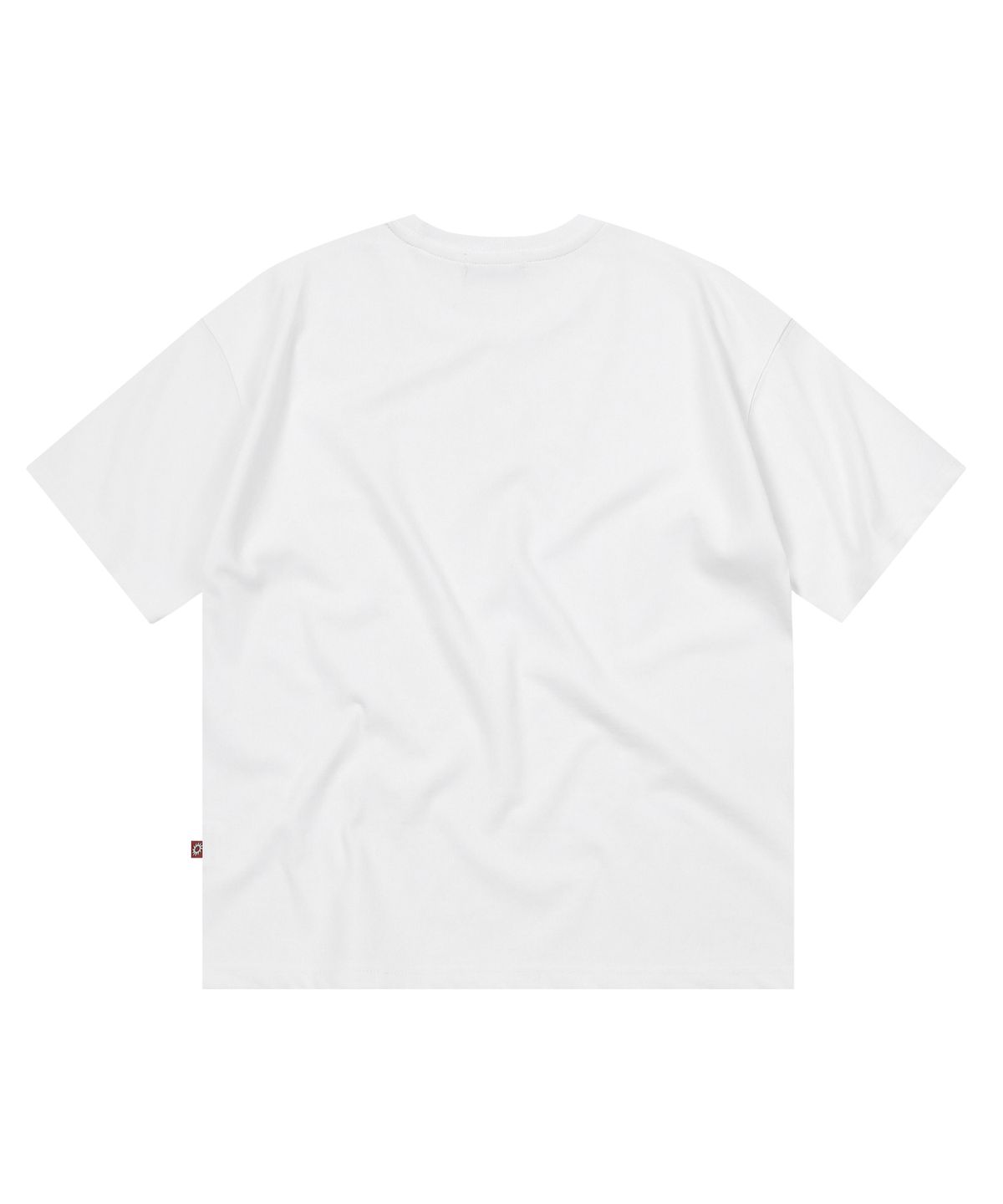 에스이에스티(S'EST) Bio Washing Crop T-shirts White