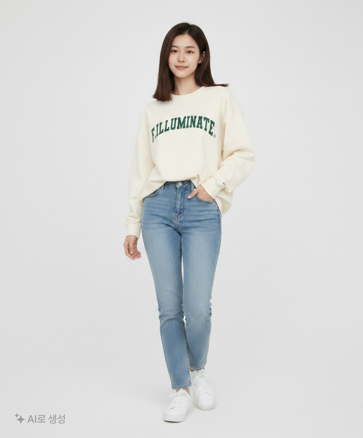 필루미네이트(FILLUMINATE) 맨투맨/스웨트셔츠 L