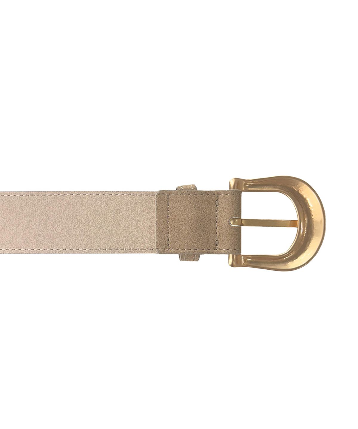 오도어(ODOR) Chamude basic belt - Camel beige