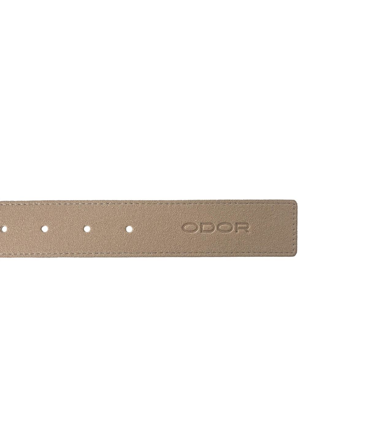 오도어(ODOR) Chamude basic belt - Camel beige