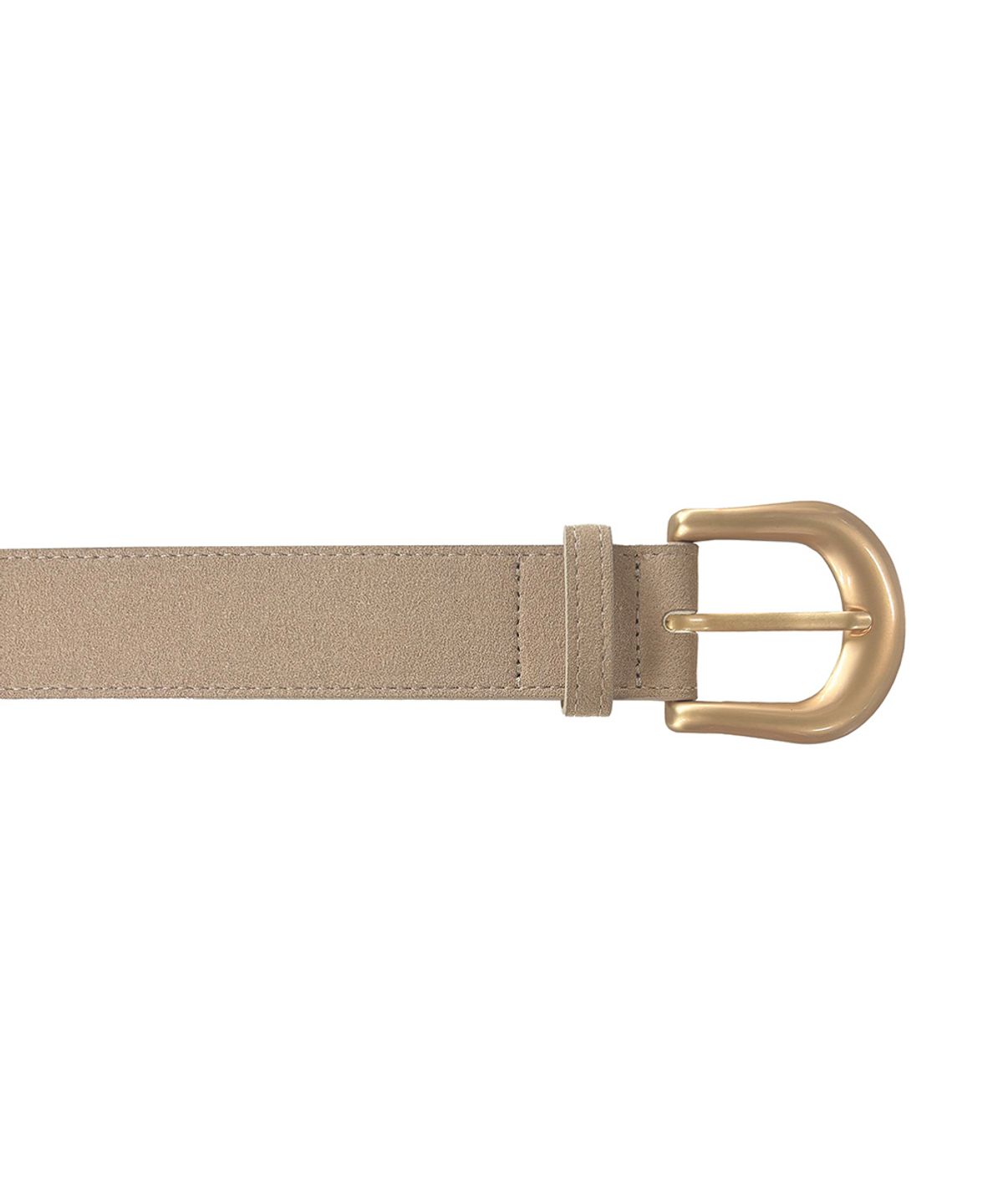 오도어(ODOR) Chamude basic belt - Camel beige