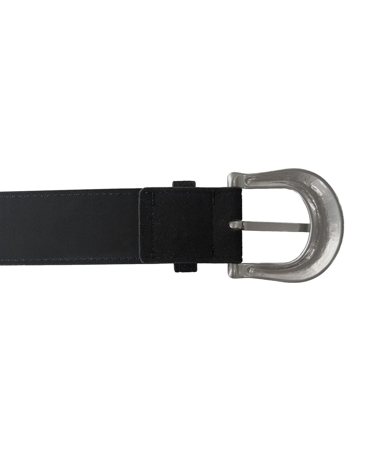 오도어(ODOR) Chamude basic belt - Black