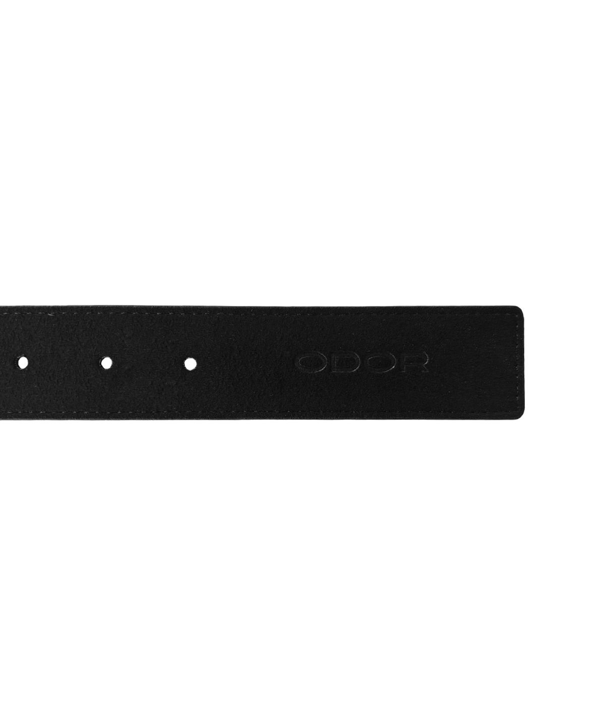 오도어(ODOR) Chamude basic belt - Black