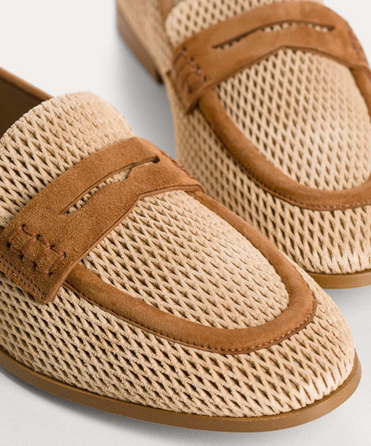 흐꺙(REQINS) Florine - Beige/Chamois (C Vel Perfo)