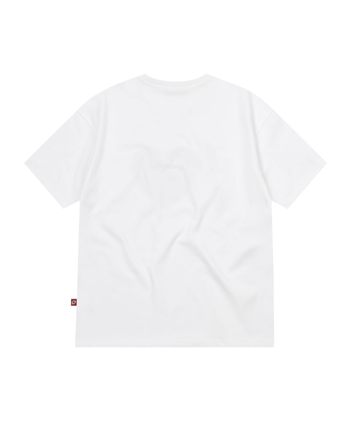 에스이에스티(S'EST) Dot Star Applique T-shirts White
