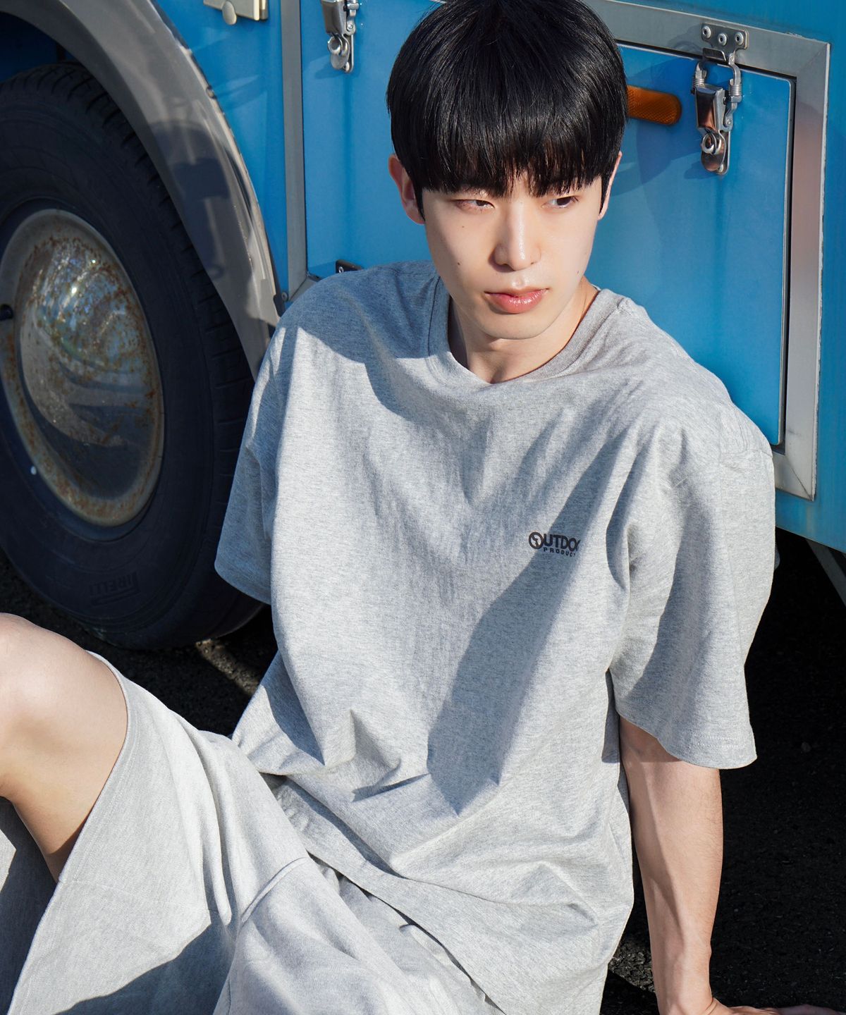 아웃도어 프로덕츠(OUTDOOR PRODUCTS) [SET] 모노 스탠다드 로고 셋업 (4컬러)