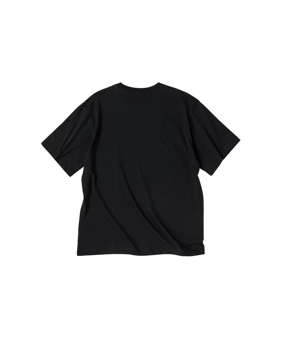 꼬모니노즈(COMONINOZ) DISTRESSED LOGO T-SHIRT [BLACK]