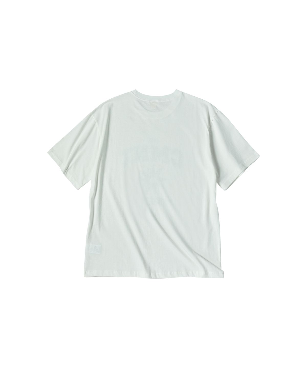 꼬모니노즈(COMONINOZ) DISTRESSED LOGO T-SHIRT [WHITE]