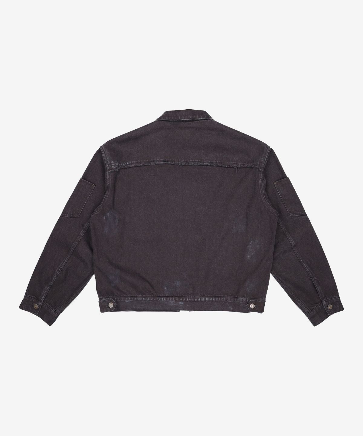 메종미네드(MAISON MINED) BALIN ZIPPER DENIM JACKET BLACK L