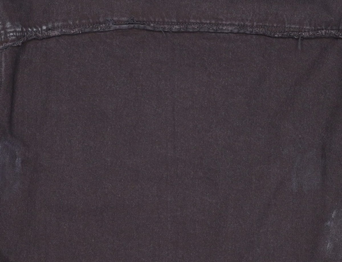 메종미네드(MAISON MINED) BALIN ZIPPER DENIM JACKET BLACK L