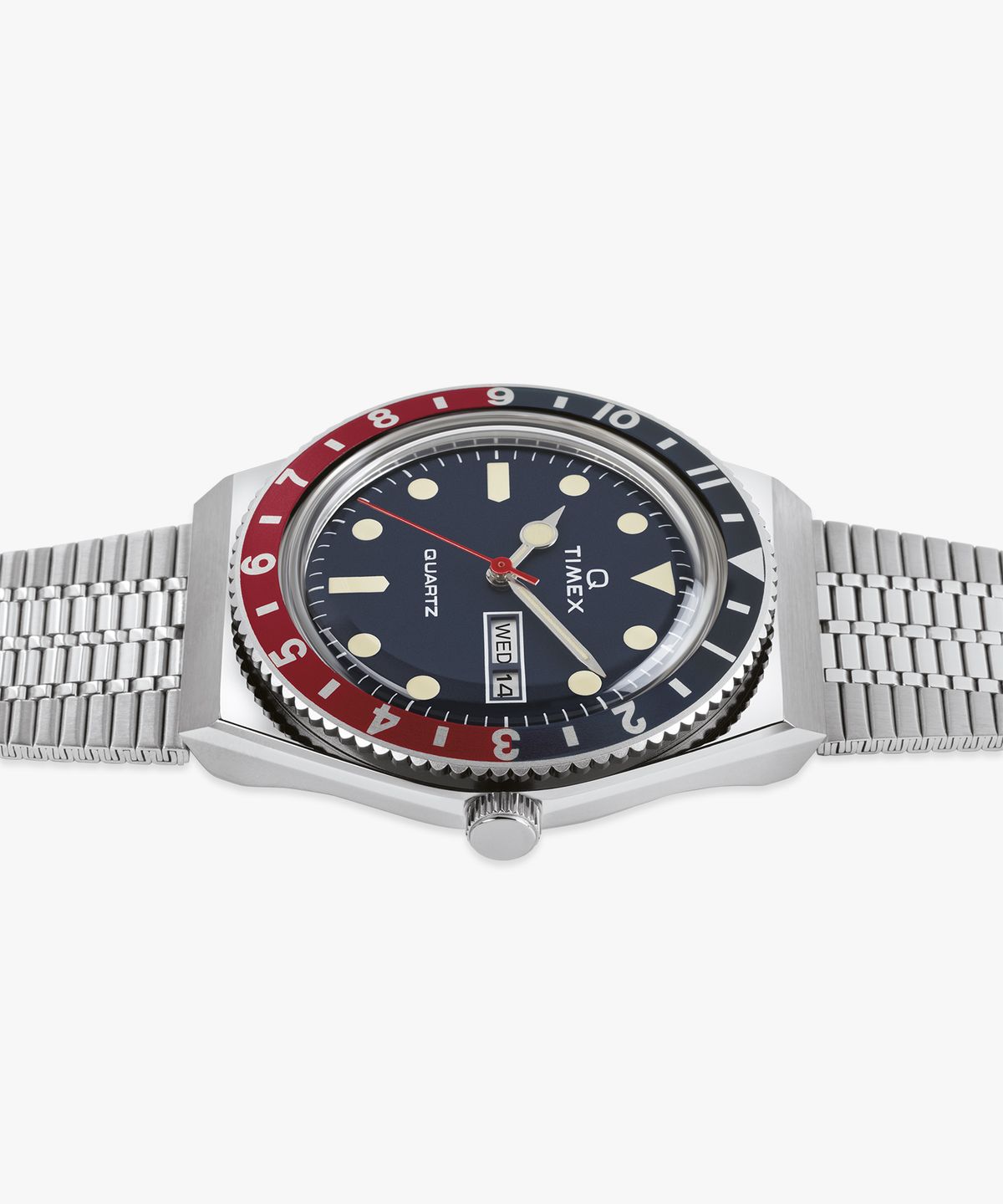타이맥스(TIMEX) Q TIMEX 리이슈 클래식 메탈시계 38mm