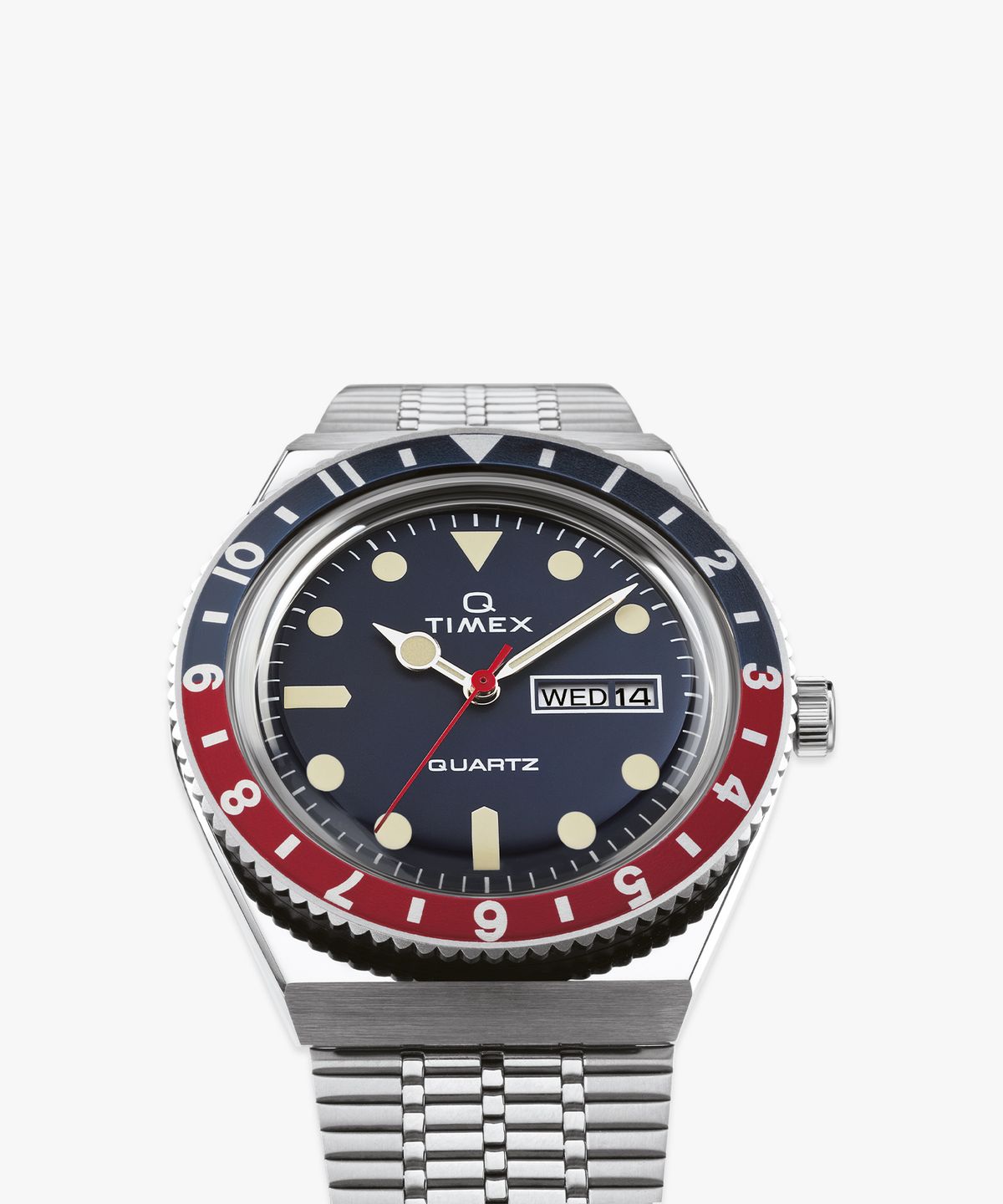 타이맥스(TIMEX) Q TIMEX 리이슈 클래식 메탈시계 38mm