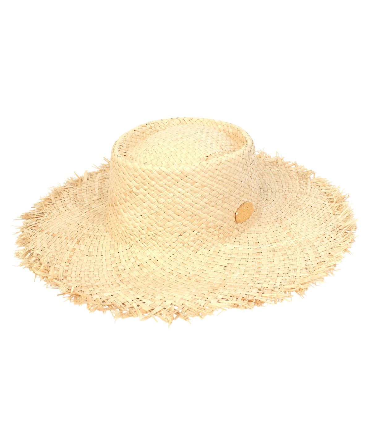 유니버셜 케미스트리(UNIVERSAL CHEMISTRY) Soft Natural Raffia Home Panama Hat 파나마햇