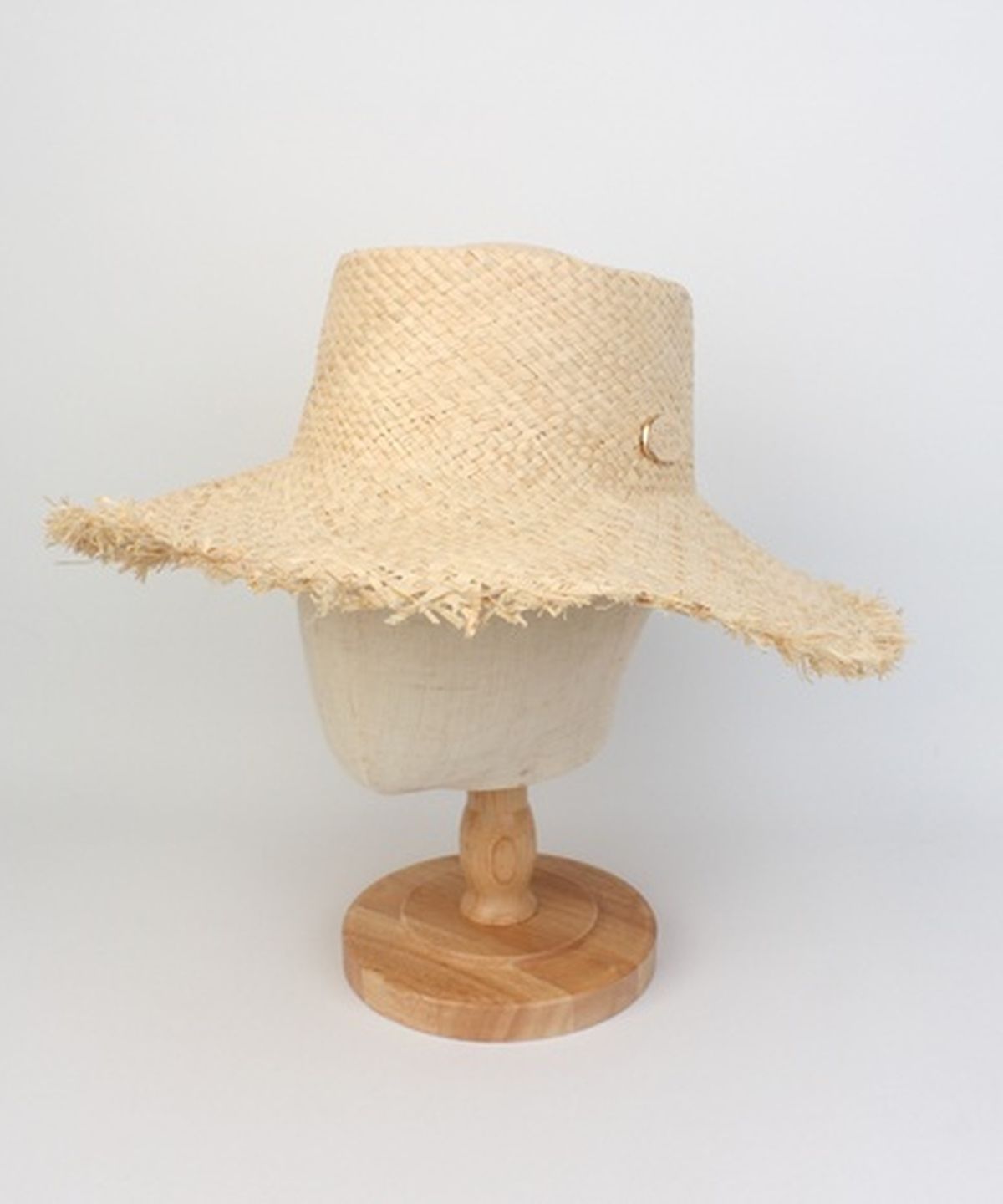 유니버셜 케미스트리(UNIVERSAL CHEMISTRY) Soft Natural Raffia Home Panama Hat 파나마햇