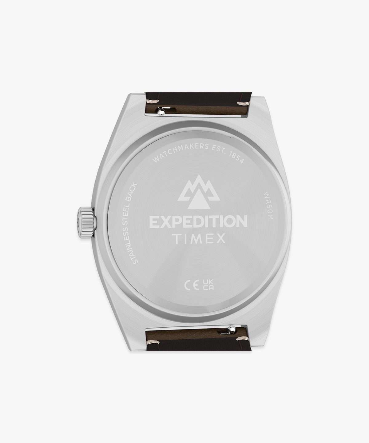 타이맥스(TIMEX) 익스페디션 캡스톤 브라운 가죽시계 39mm