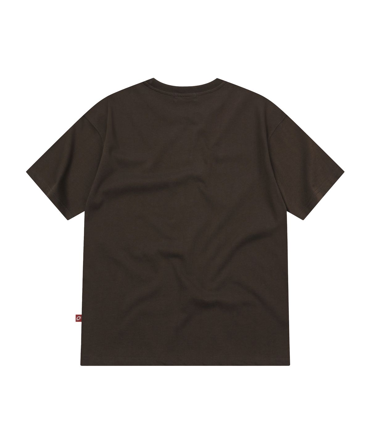 에스이에스티(S'EST) Dot Star Applique T-shirts Dark Brown