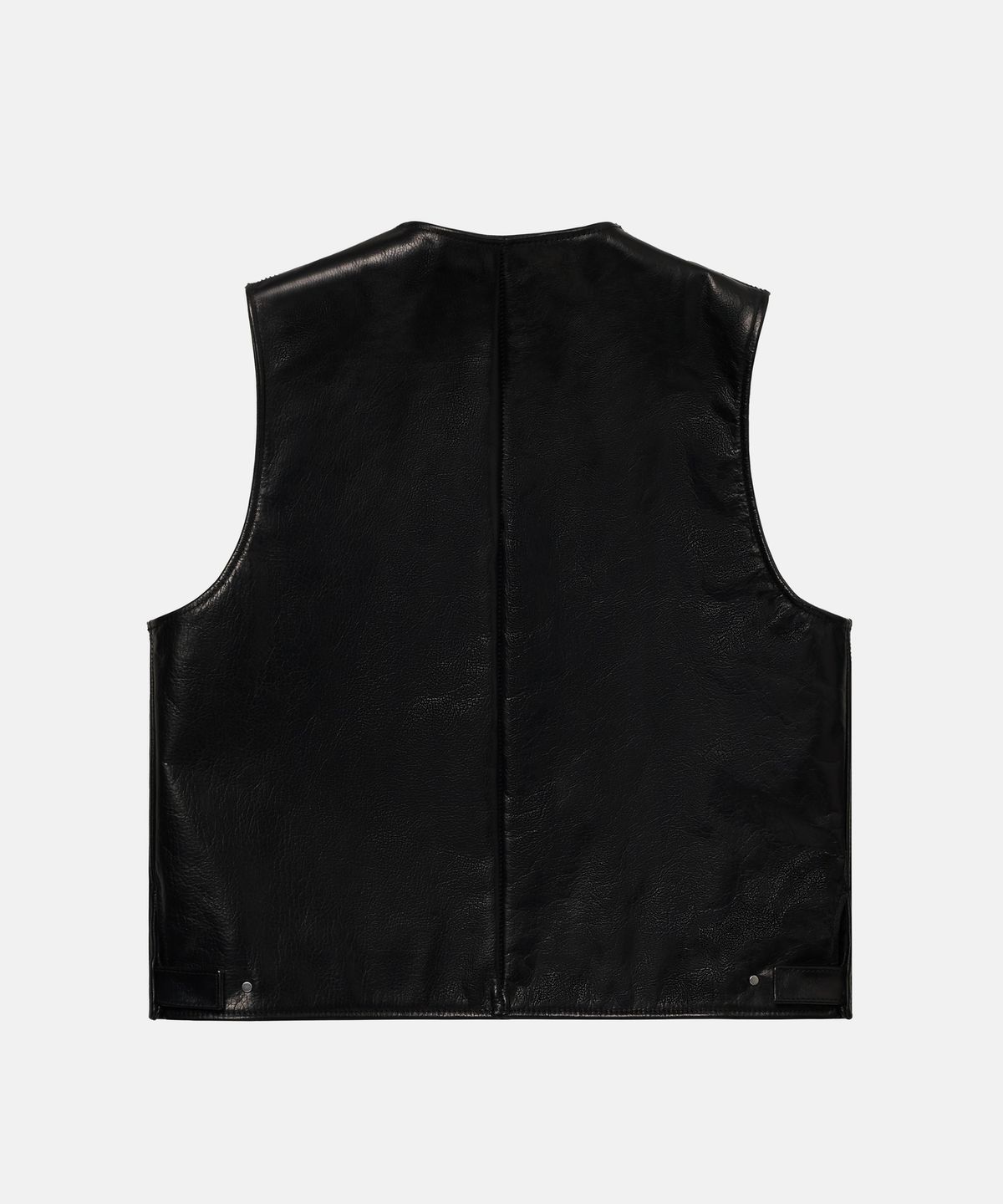 더씽인데어데어(THE THING IN THEIR THERE) Structured Buffalo Vest Black