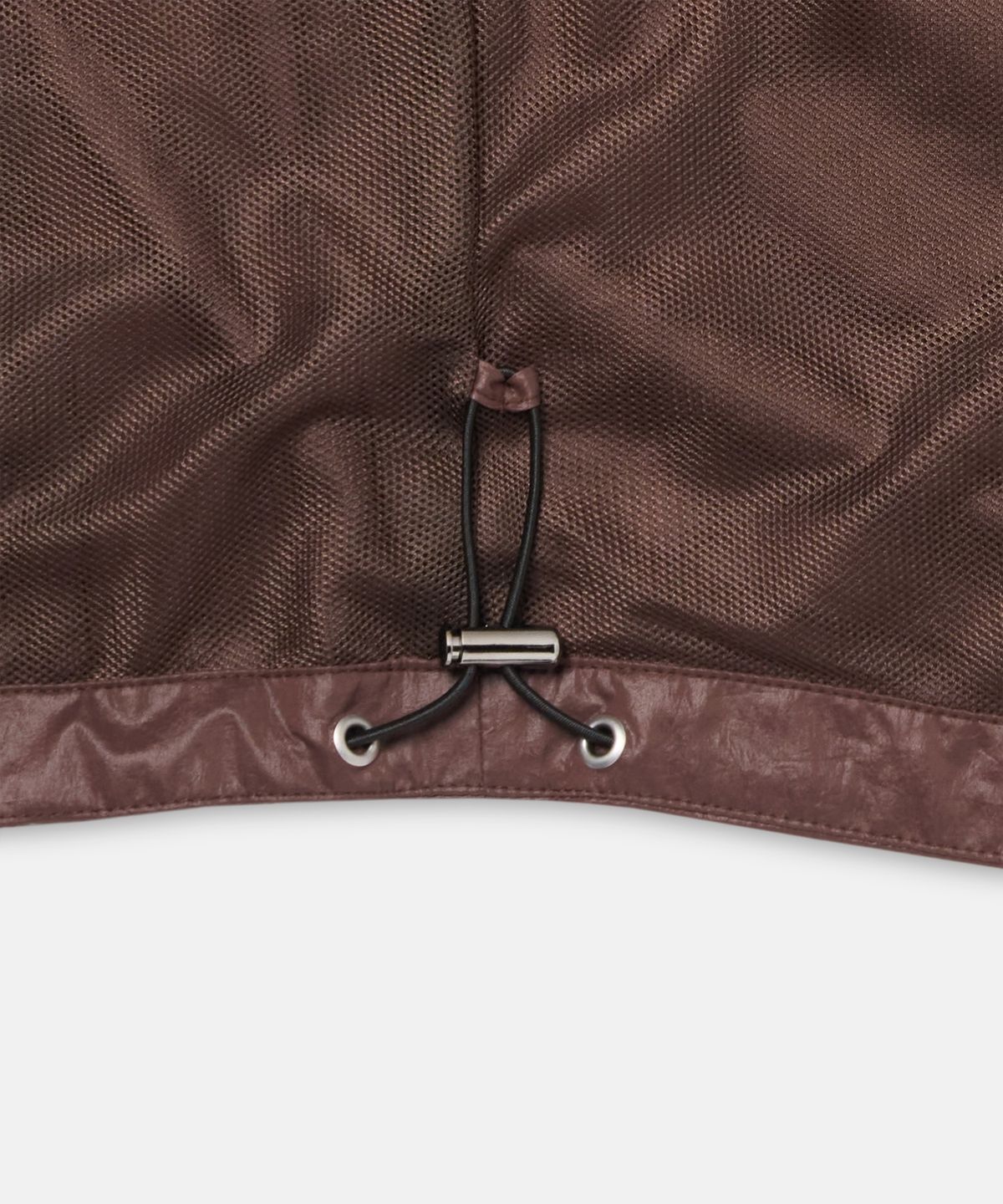 더씽인데어데어(THE THING IN THEIR THERE) Adaptive Nylon Jacket Brownie