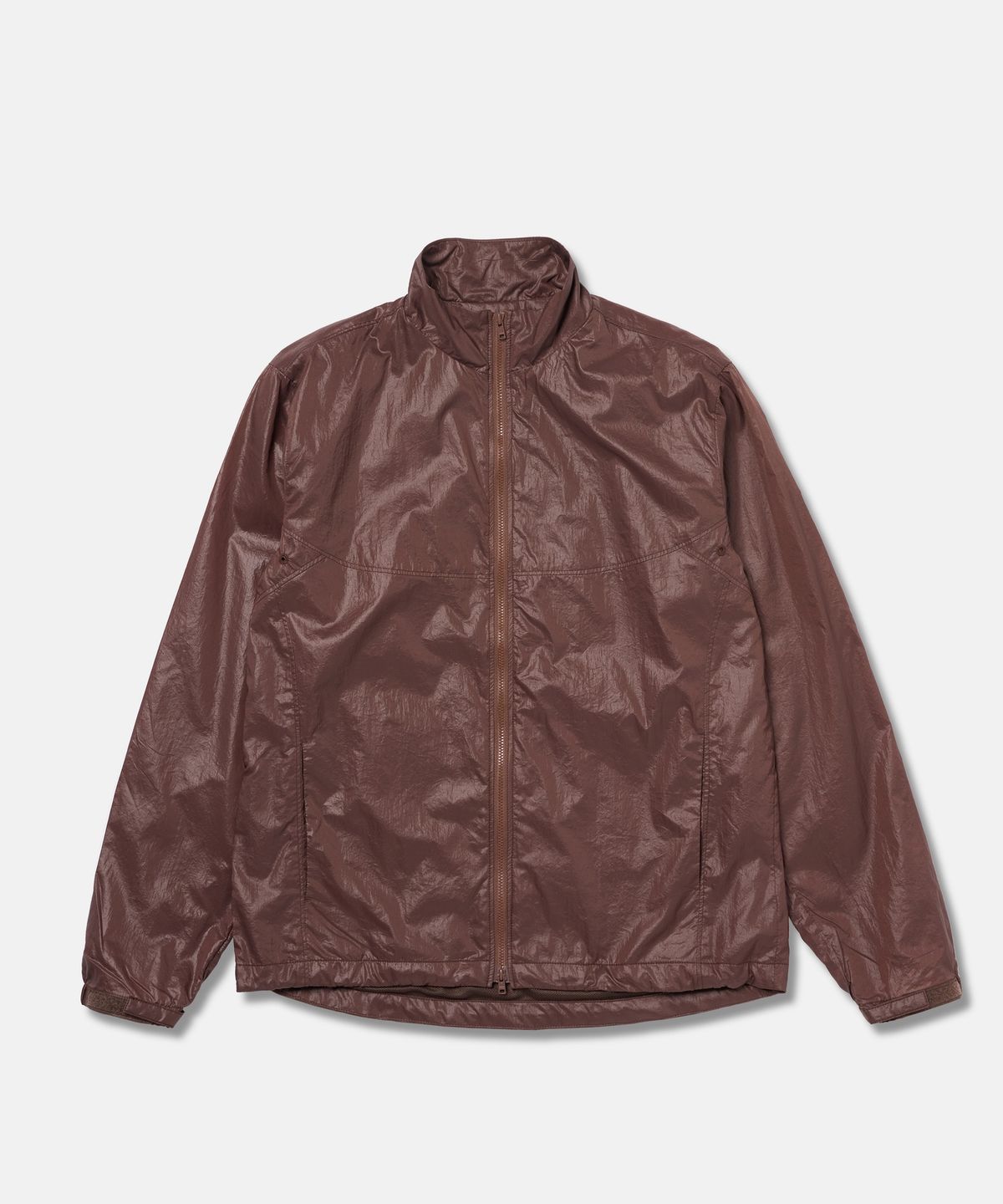 더씽인데어데어(THE THING IN THEIR THERE) Adaptive Nylon Jacket Brownie