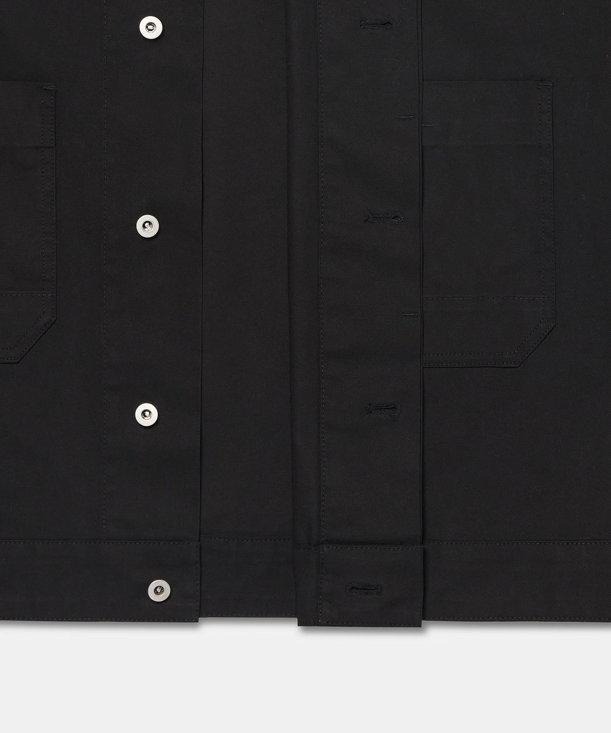 더씽인데어데어(THE THING IN THEIR THERE) Considered Trucker Jacket Black