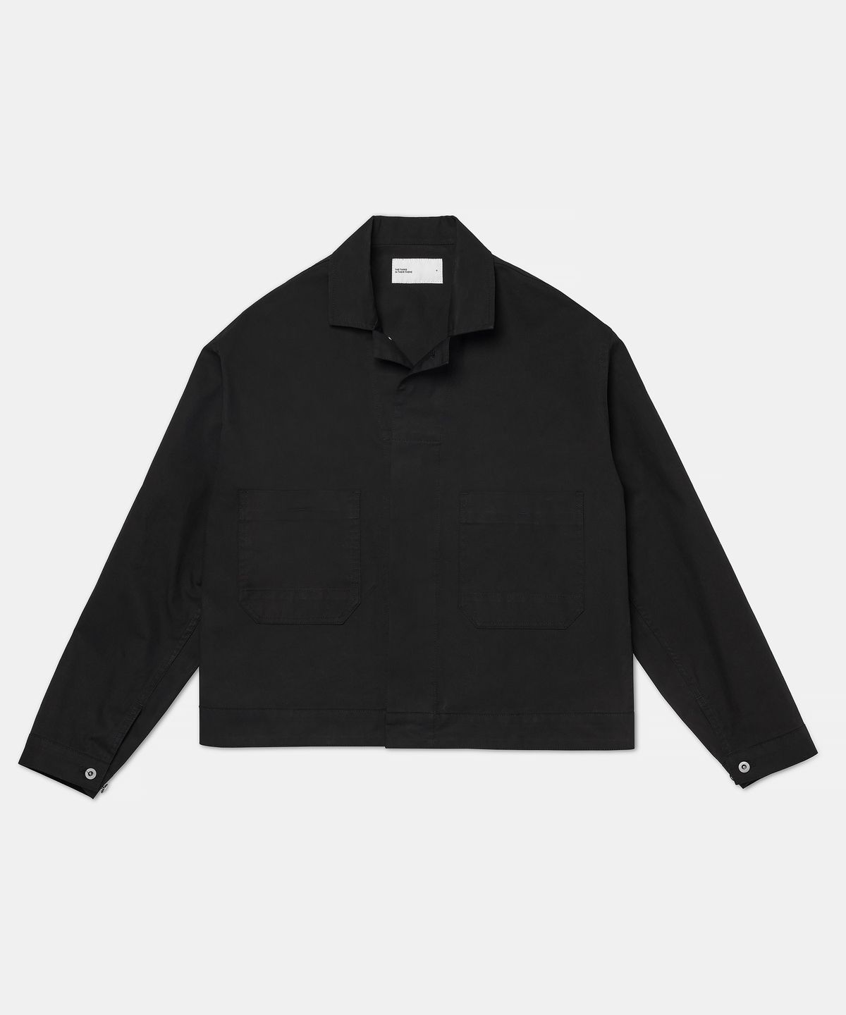 더씽인데어데어(THE THING IN THEIR THERE) Considered Trucker Jacket Black