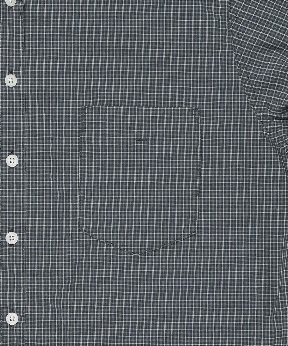 더씽인데어데어(THE THING IN THEIR THERE) Shift Multi Check Shirt Charcoal