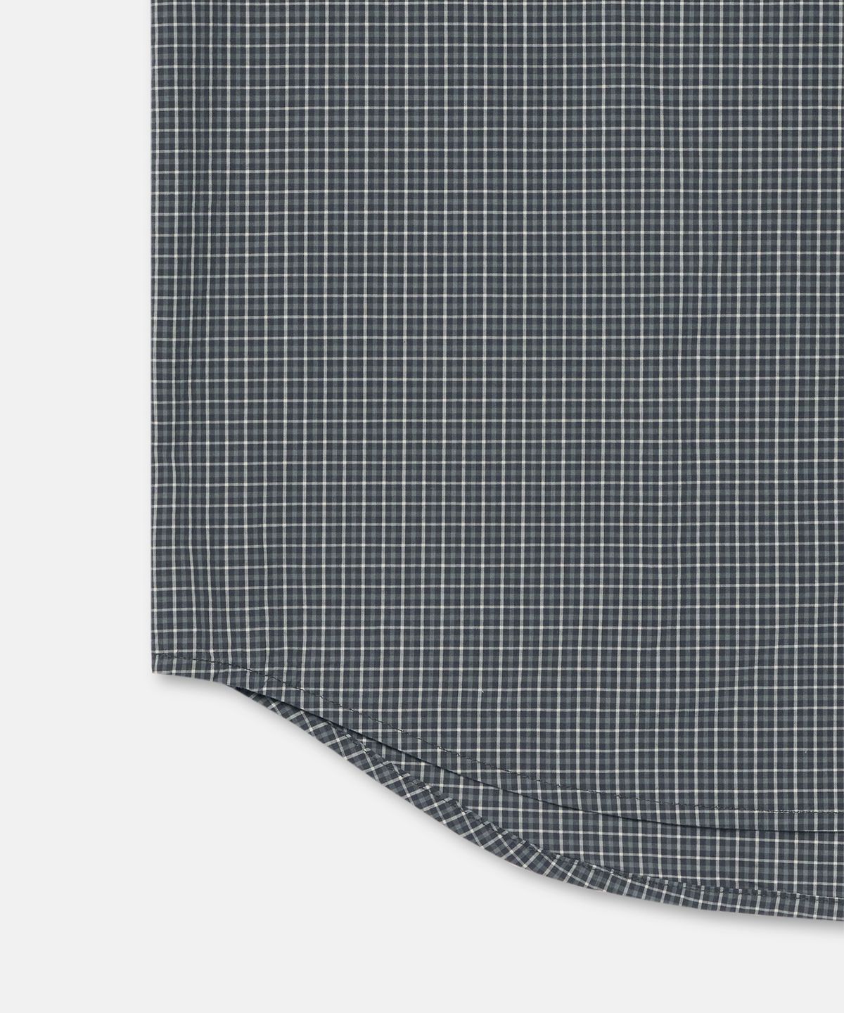 더씽인데어데어(THE THING IN THEIR THERE) Shift Multi Check Shirt Charcoal