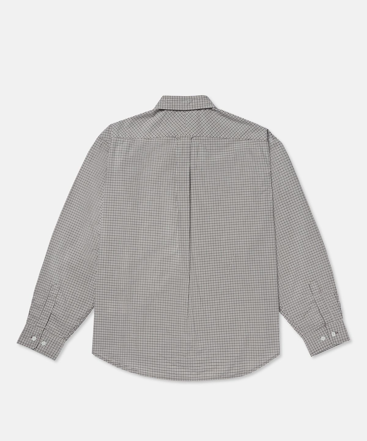 더씽인데어데어(THE THING IN THEIR THERE) Shift Multi Check Shirt Brown