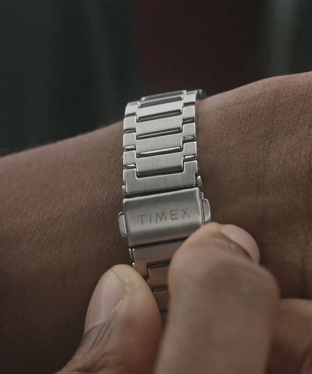 타이맥스(TIMEX) Q TIMEX 크로노그래프 남자메탈시계 40mm