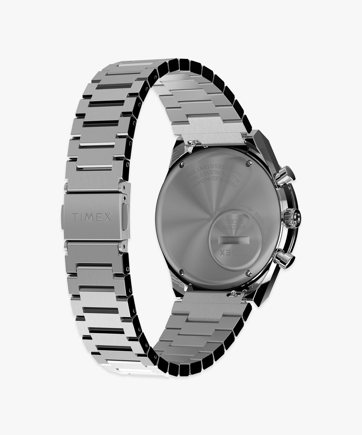 타이맥스(TIMEX) Q TIMEX 크로노그래프 남자메탈시계 40mm