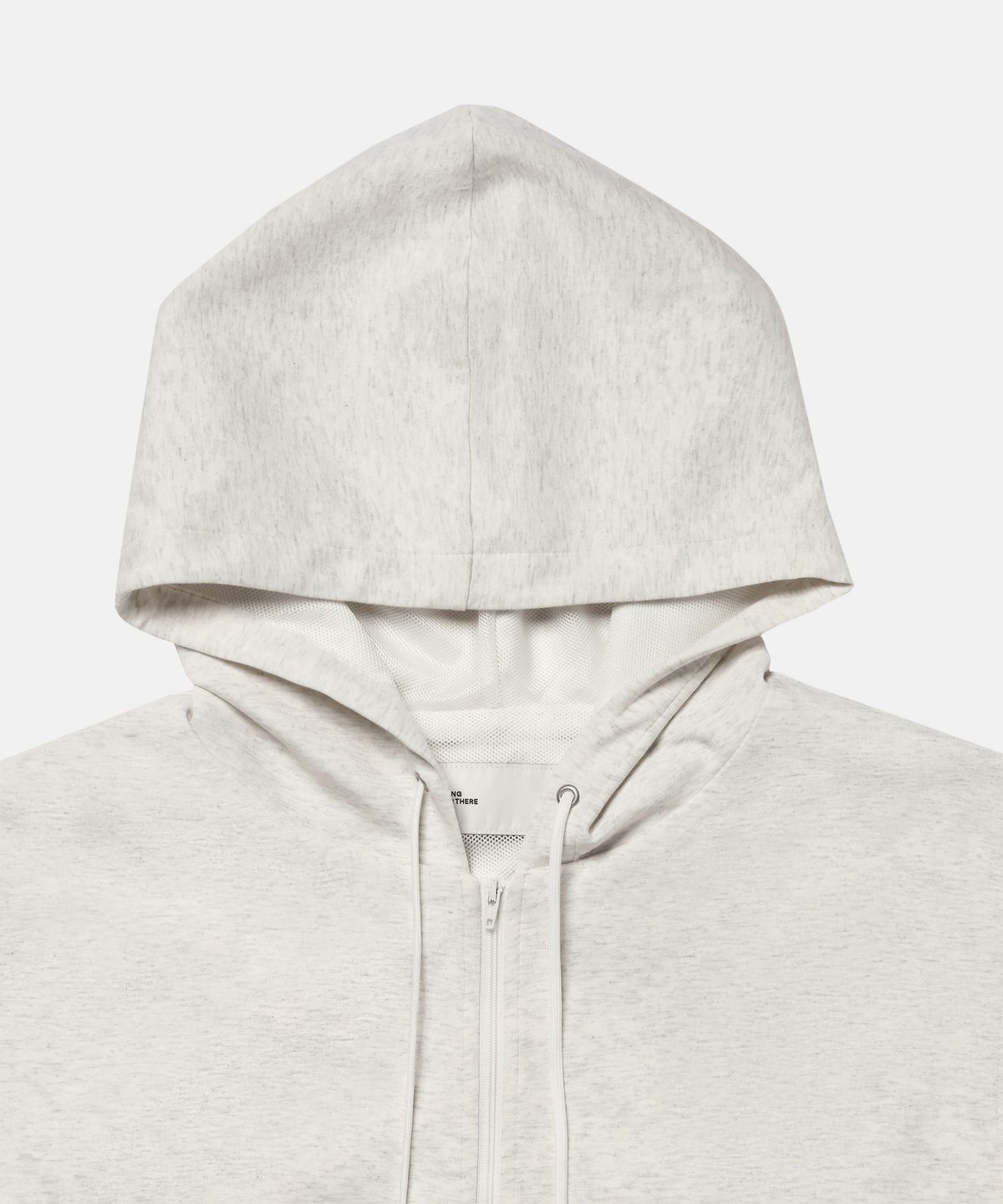 더씽인데어데어(THE THING IN THEIR THERE) Adaptive Zip-Up Hoodie Melange