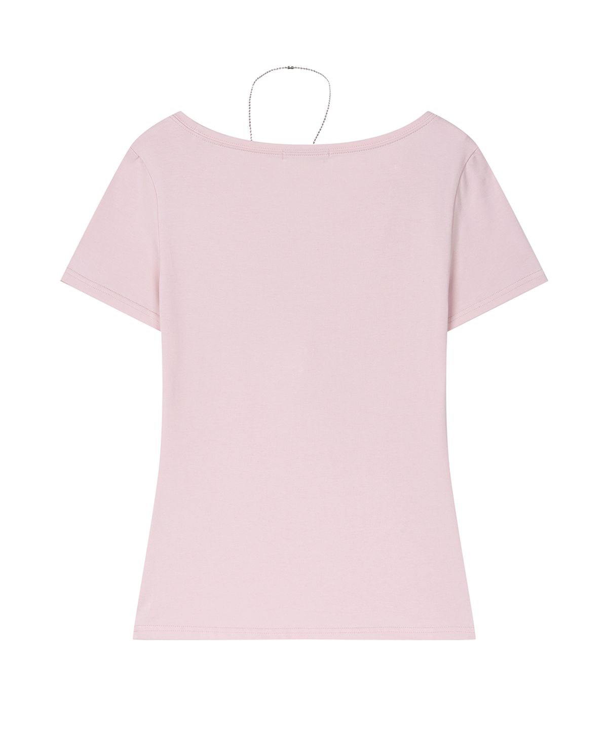 일리오(ILLIO) Pink-camou Cross necklace T-shirt