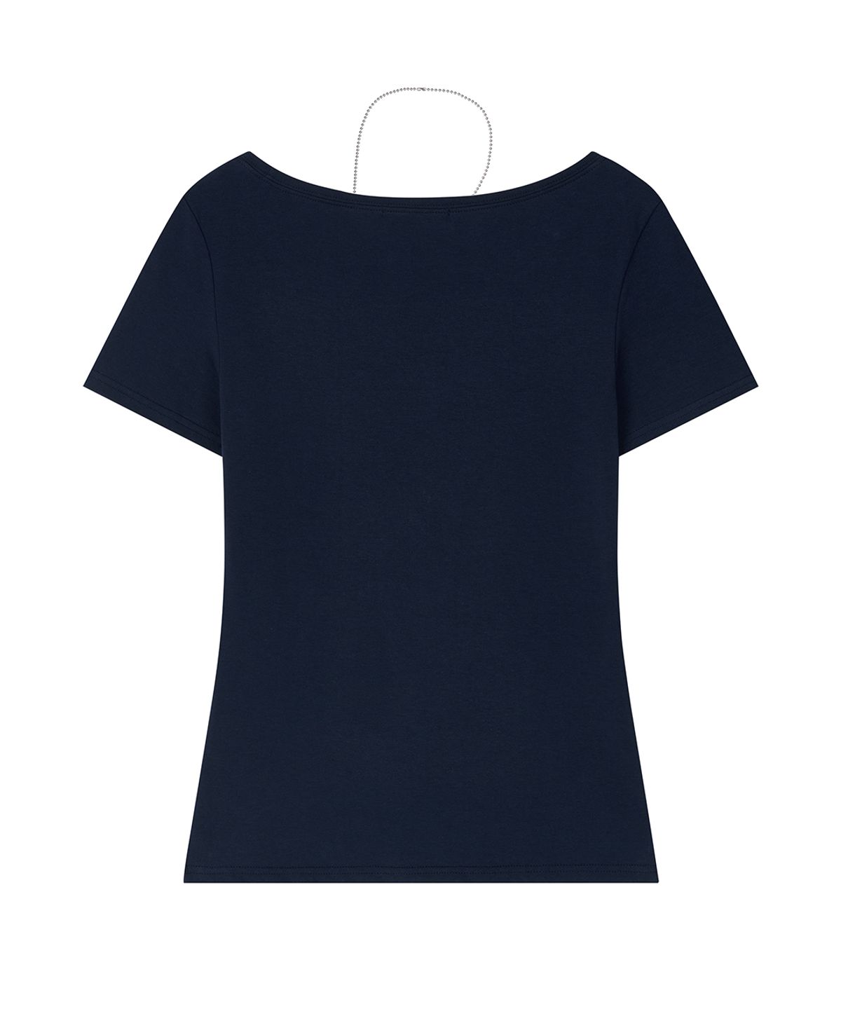 일리오(ILLIO) Navy-camou Cross necklace T-shirt