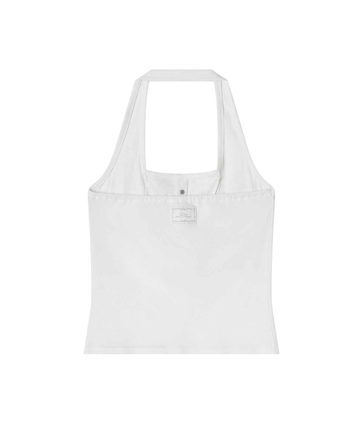 일리오(ILLIO) White Cathy halter top
