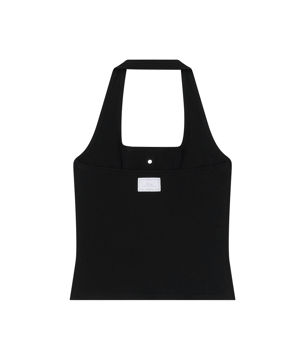 일리오(ILLIO) Black Cathy halter top