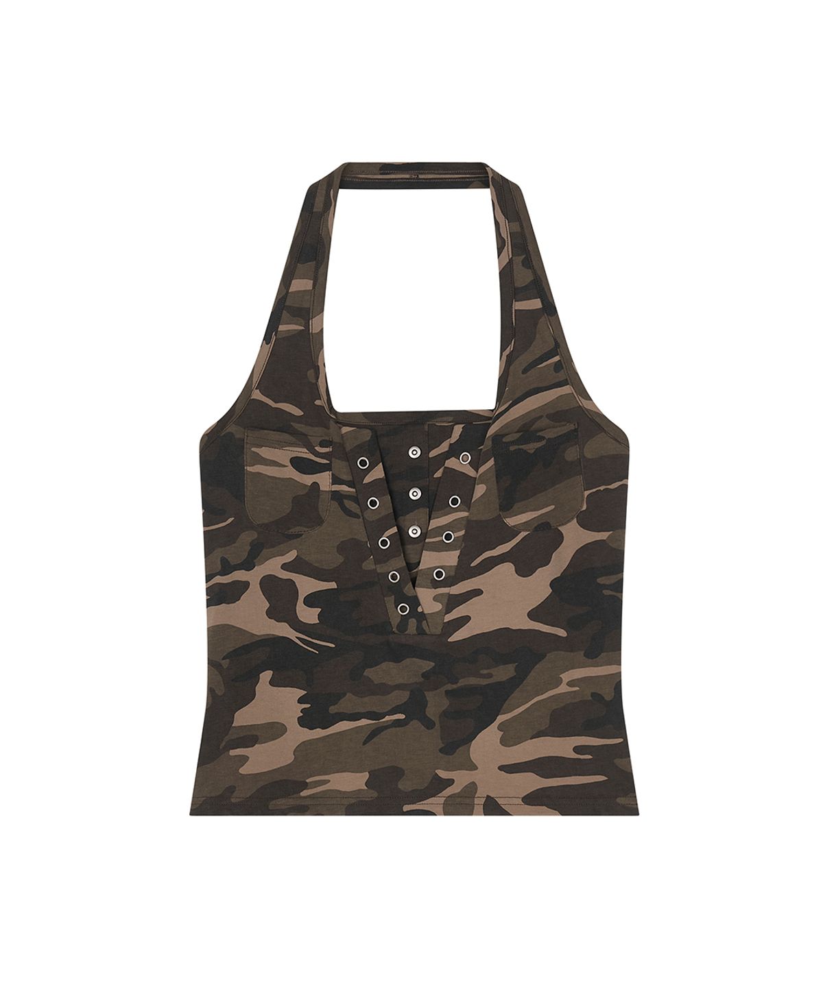 일리오(ILLIO) Camou Cathy halter top