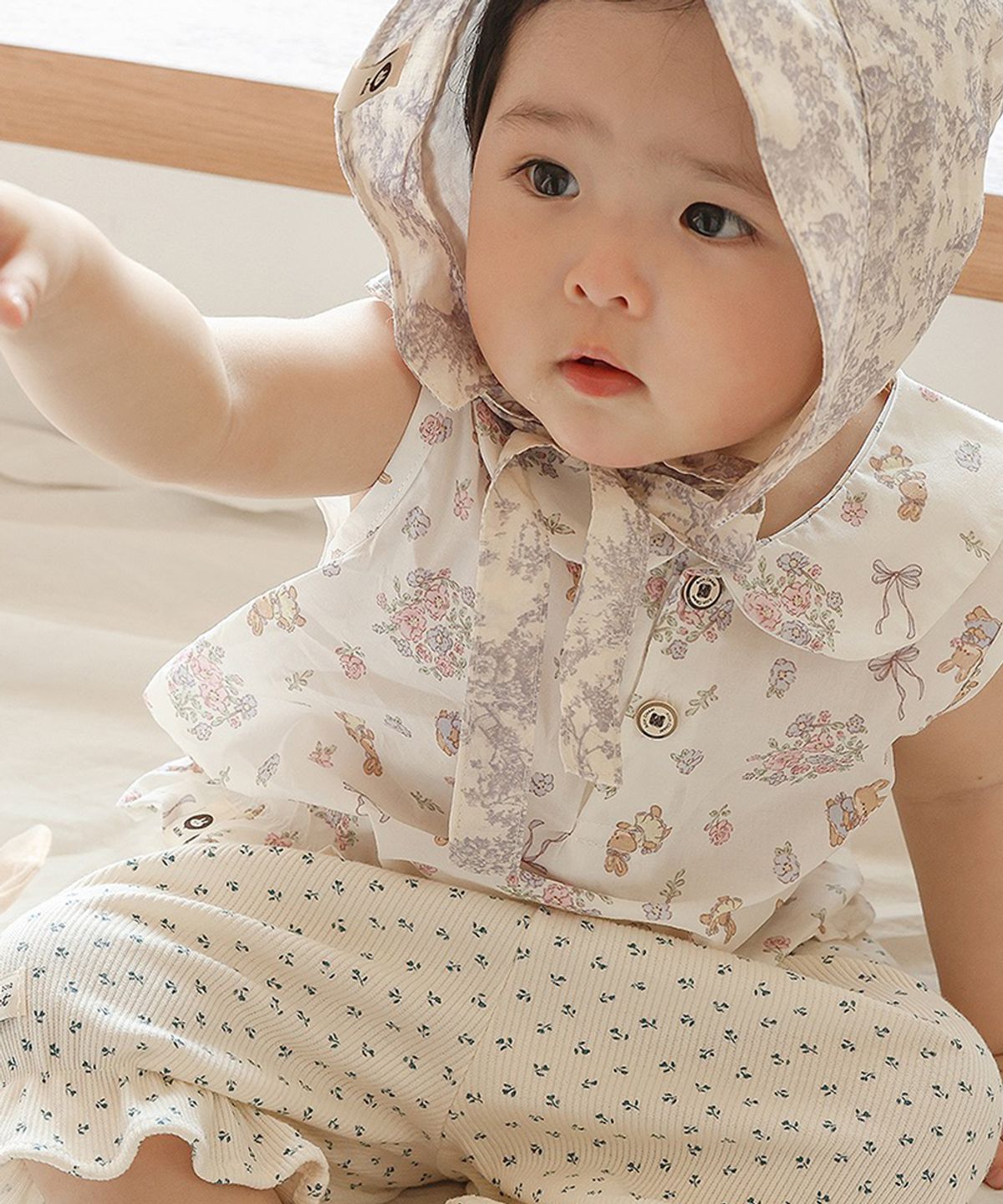 아림클로젯(ARIMCLOSET) 귀여운 쪼꼬미의 꽃팬츠래요 - 아기 프릴 바지