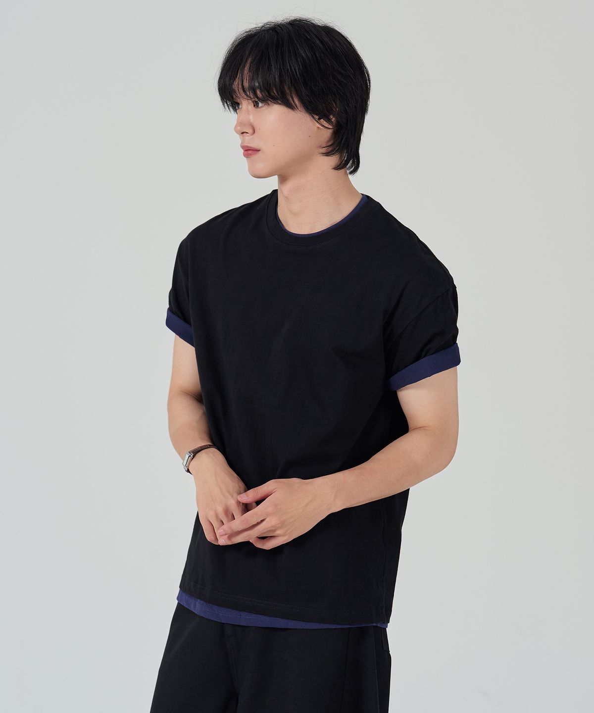 오우사(OWSA) 베이직 무지 반팔 티셔츠 6color