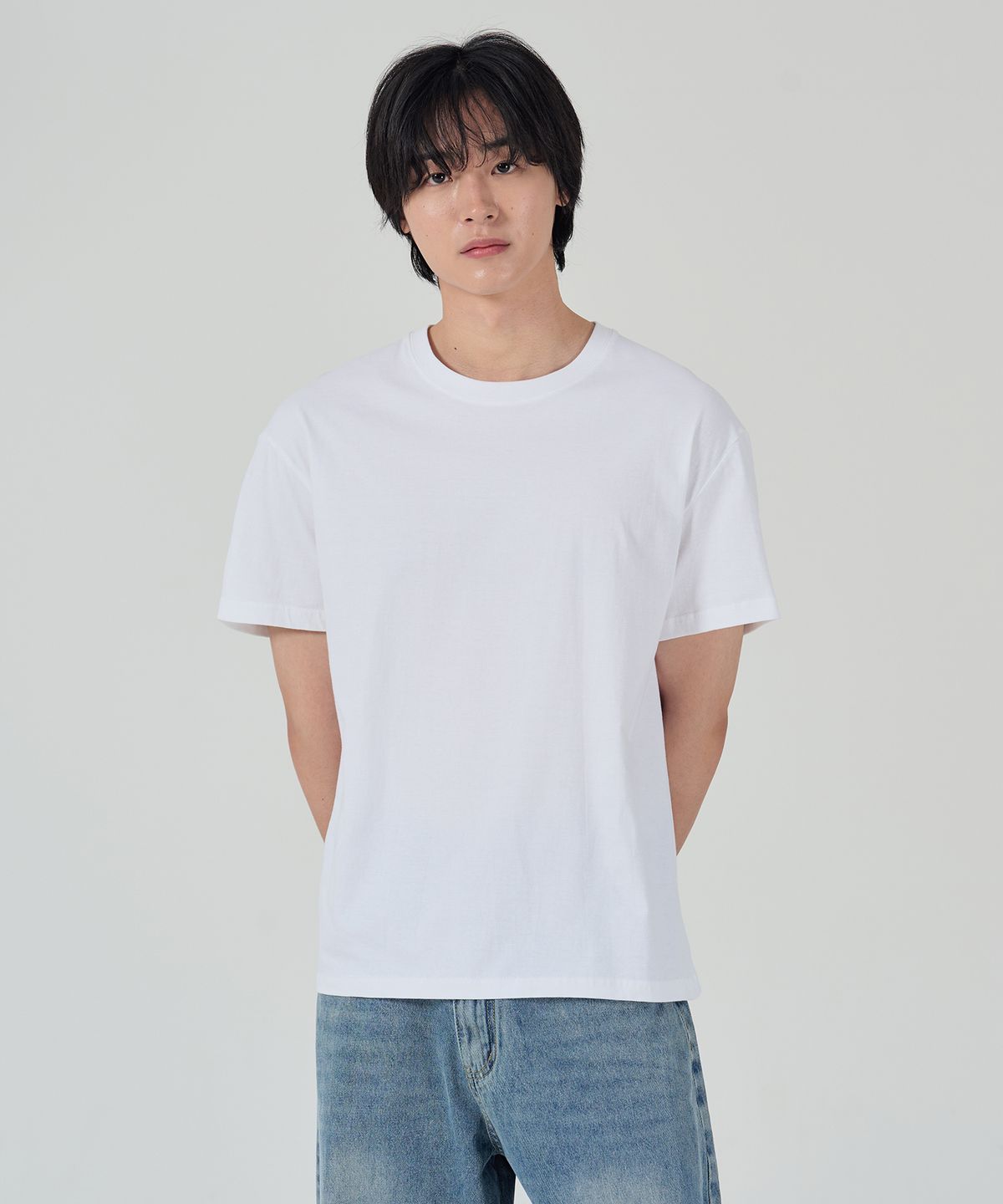 오우사(OWSA) 베이직 무지 반팔 티셔츠 6color