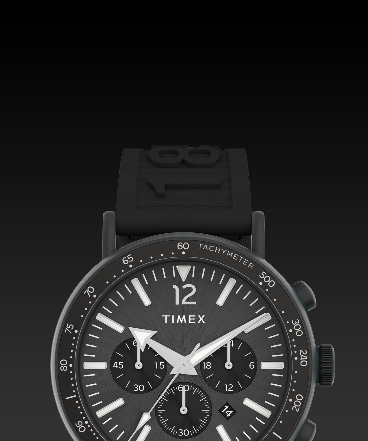 타이맥스(TIMEX) 스탠다드 타키미터 크로노그래프 스톱워치 데일리시계 43mm