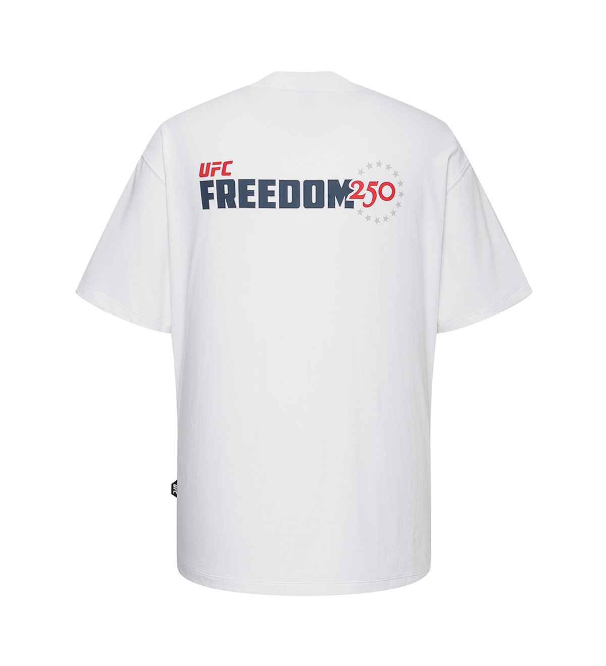 유에프씨 스포츠(UFC SPORT) UFC FREEDOM 250 릴렉스핏 반팔 티셔츠 오프 화이트 U2SSX2129OW