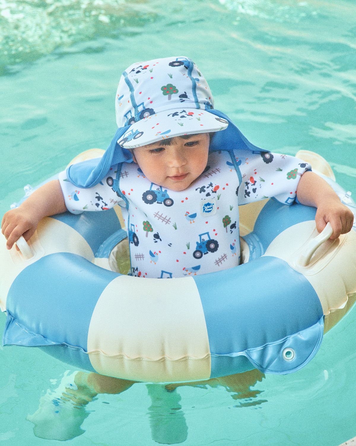 스플래쉬어바웃(SPLASHABOUT) 해피내피 웻슈트 트랙터테일즈