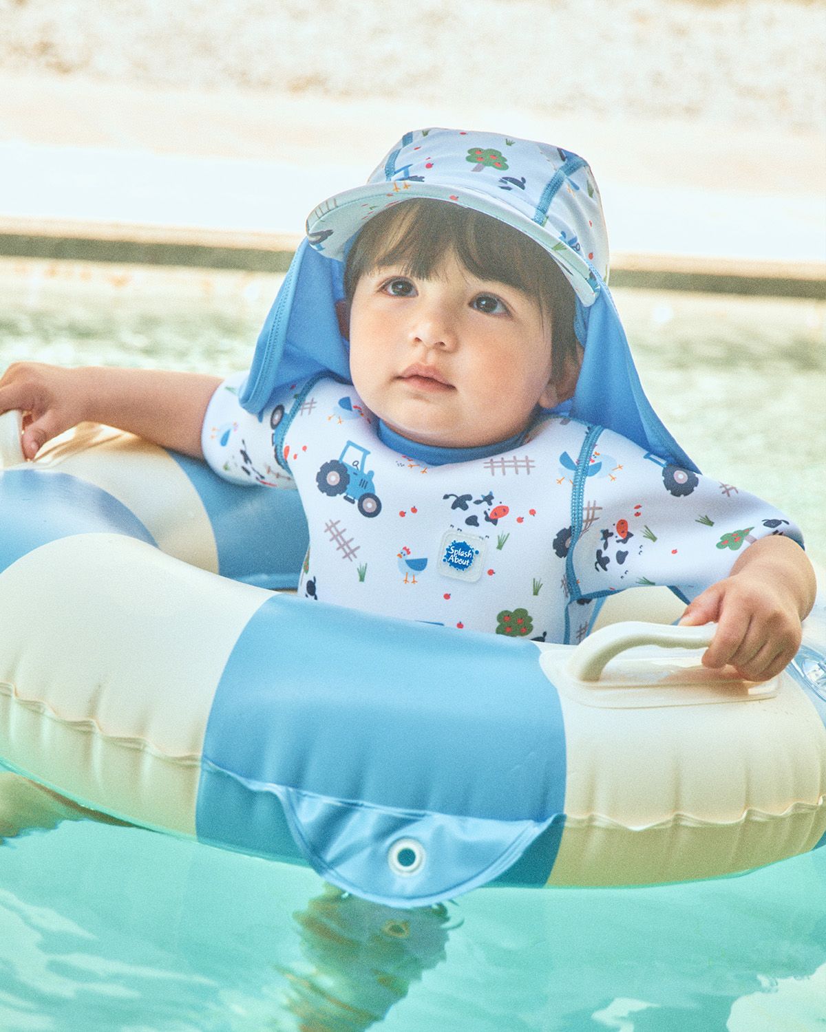 스플래쉬어바웃(SPLASHABOUT) 해피내피 웻슈트 트랙터테일즈