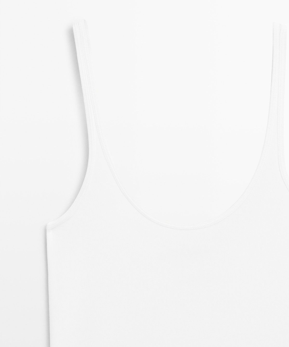 마시모두띠(MASSIMO DUTTI) 코튼 스트래피 탑