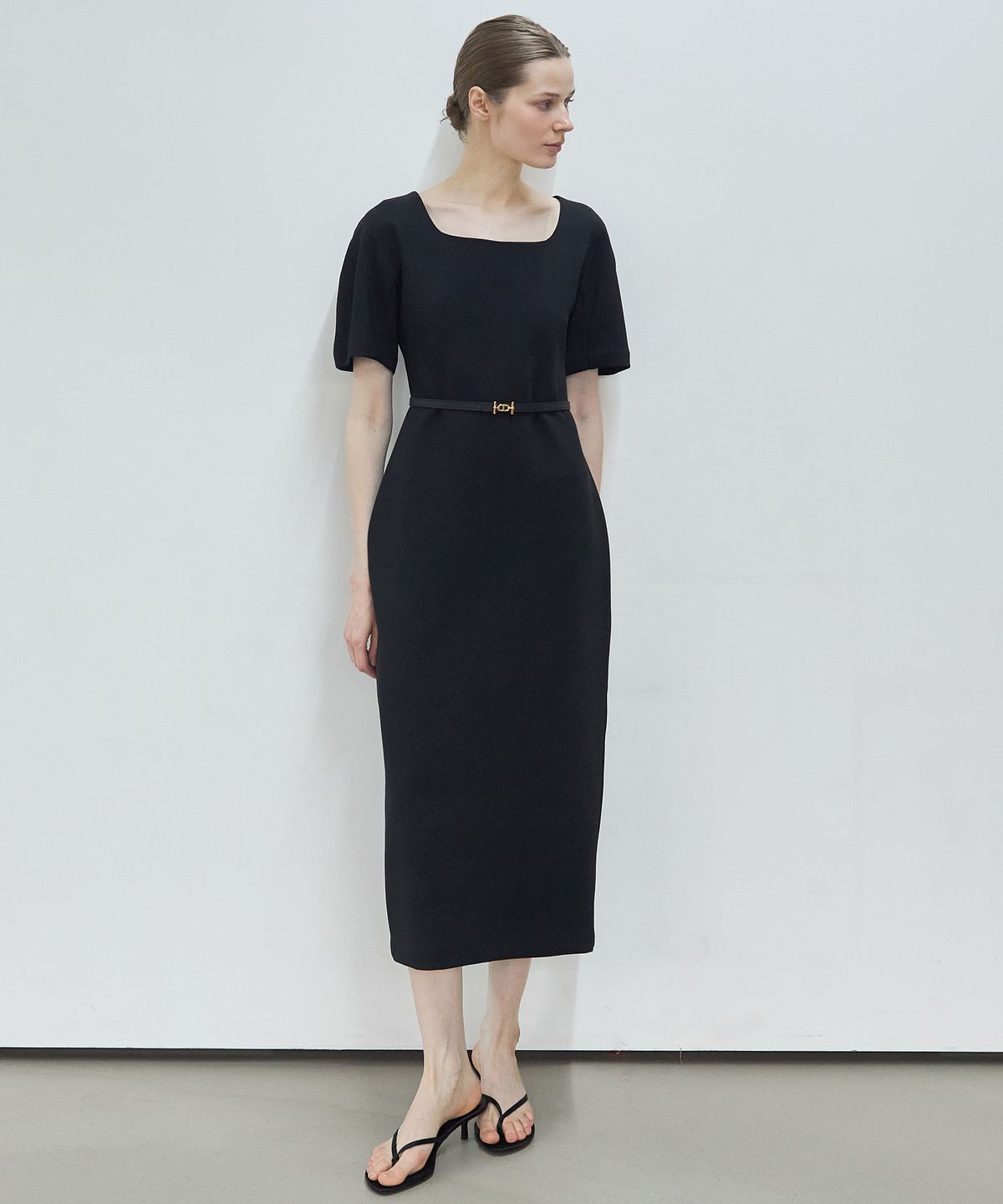 누토프(NUTOFFE) Hourglass Dress_Black