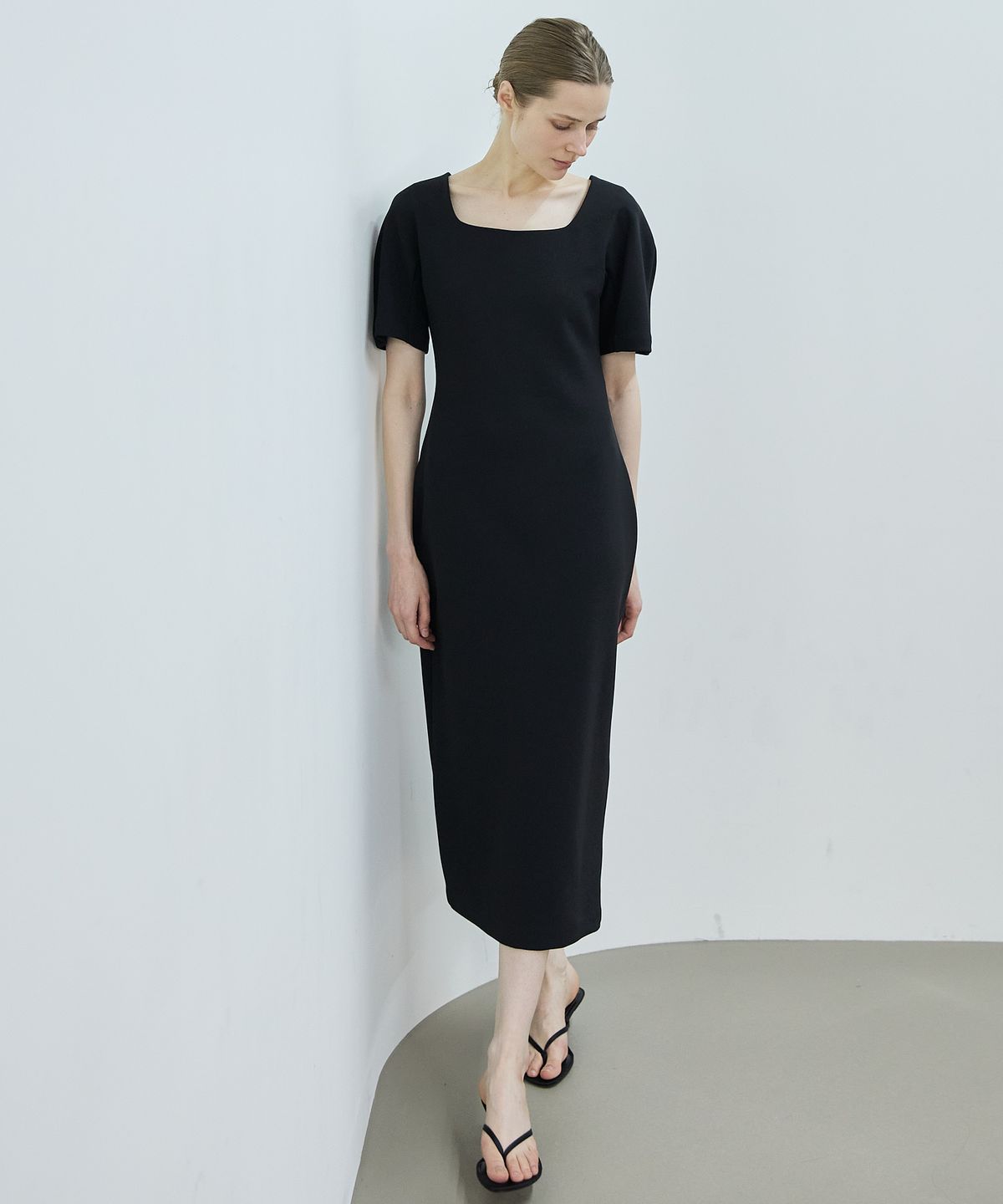 누토프(NUTOFFE) Hourglass Dress_Black